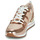 Sapatos Mulher Sapatilhas MICHAEL Michael Kors DASH TRAINER Rosa / Cru / Rosa / Ouro