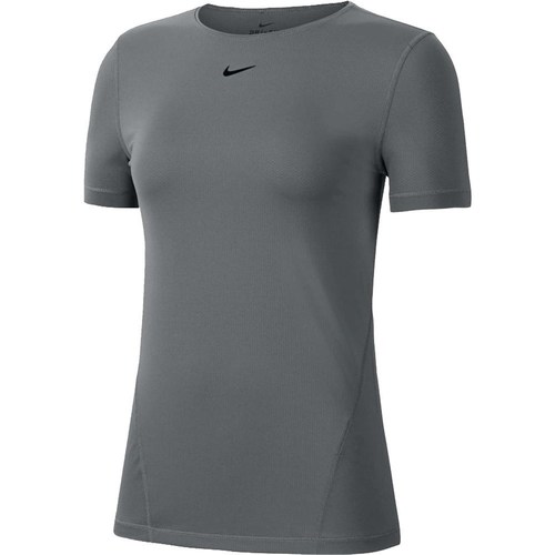 Textil Mulher T-Shirt mangas curtas Nike Trainerendor Pro Cinza