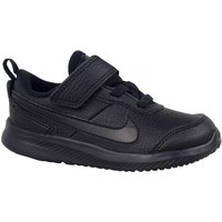 Sapatos Criança Sapatilhas bv7344-090 Nike Varsity Leather Preto