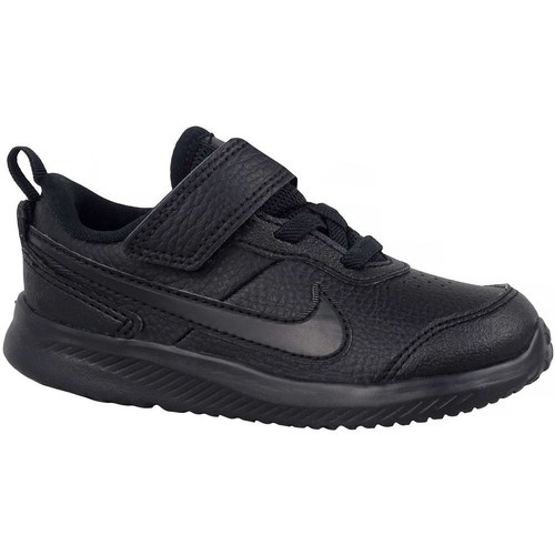 Sapatos Criança Sapatilhas Nike area Varsity Leather Preto