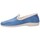 Sapatos Mulher Chinelos Norteñas 4-320 Mujer Jeans Azul