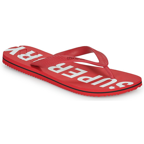 Sapatos Homem mats Superdry Code Essential Flip Flop Vermelho