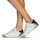 Sapatos Mulher Sapatilhas Philippe Model PRSX LOW WOMAN Branco / Prateado / Multicolor