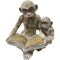 Casa Estatuetas Signes Grimalt Figura De Macaco Branco