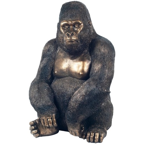 Casa Estatuetas Signes Grimalt Macaco, Figura De Gorila Preto