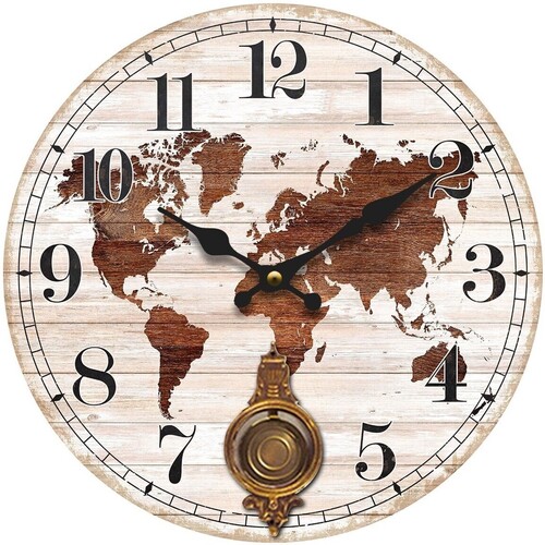 Casa Relógios Signes Grimalt Relógio De Parede Mundial Branco