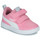 Sapatos Rapariga Sapatilhas Puma Courtflex v2 V Inf Sneakers PUMA Rebound Jpy Low 380747 02 Puma White White Gray Gray Violet