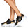 Sapatos Mulher Sapatilhas Versace Jeans Couture 72VA3SC7 Preto / Ouro