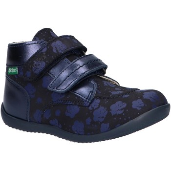 Sapatos Rapariga Botins Kickers 860098-10 BONKRO-2 Azul