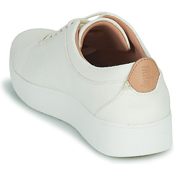 FitFlop Rally Tennis Sneaker - Canvas Branco