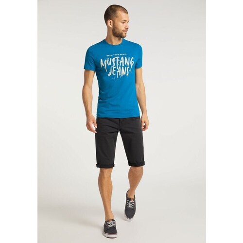 Mustang Aaron C Print Azul