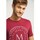 Textil Homem T-Shirt mangas curtas Mustang Alex C Print Bordô