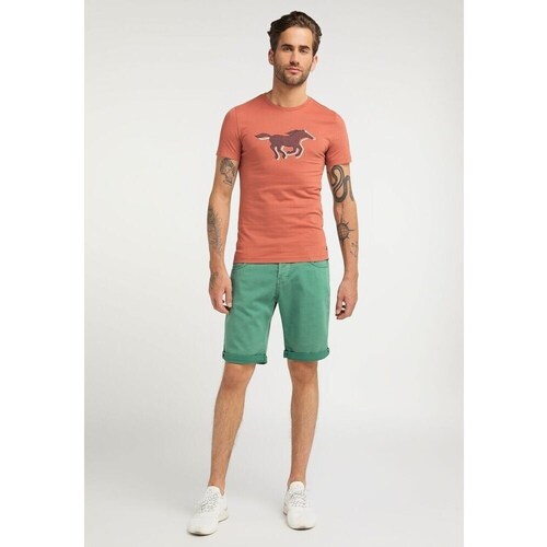 Mustang Aaron C Print Laranja