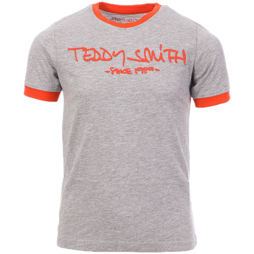 Textil Rapaz T-shirts e Pólos Teddy Smith  Cinza