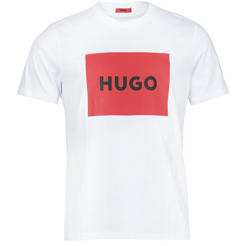 Textil Homem T-Shirt mangas curtas HUGO Dulive222 Branco