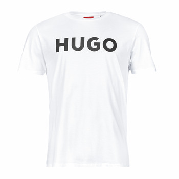Textil Homem T-Shirt mangas curtas HUGO Dulivio Branco