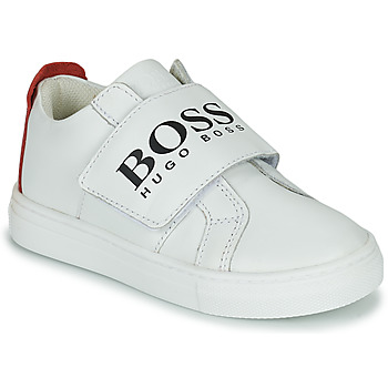 Sapatos Rapaz Sapatilhas BOSS J09168 Branco