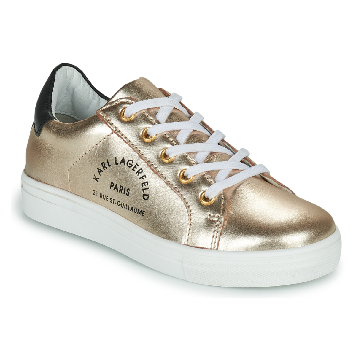 Sapatos Rapariga Sapatilhas Karl Lagerfeld Z19077 Ouro