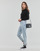 Textil Mulher Sweats Calvin Klein Jeans CONTRAST TAPE MILANO HOODIE Preto