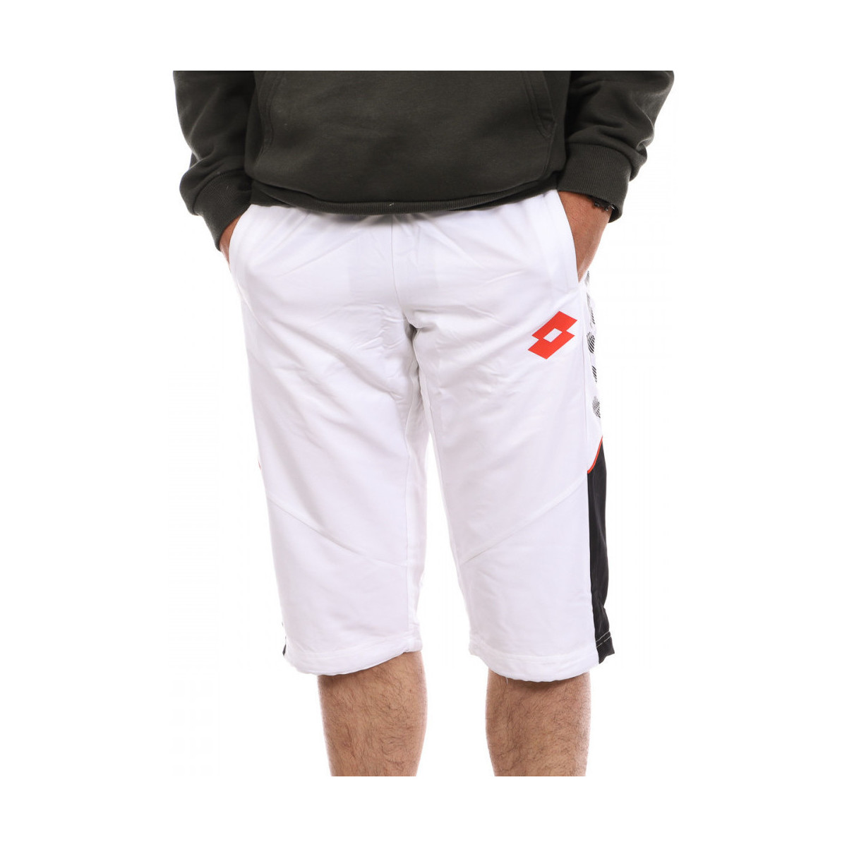 Textil Homem Shorts / Bermudas Lotto  Branco