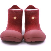 Sapatos Criança Botas Attipas PRIMEROS PASOS   BASIC BA02 Vermelho