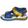 Sapatos Rapaz Sandálias Geox J Low SANDAL ANDROID BOY Azul / Amarelo / Vermelho