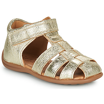 Sapatos Rapariga Sandálias Bisgaard CARLY Ouro
