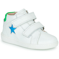 Sapatos Criança Sapatilhas de cano-alto Bisgaard VINCENT Branco / Azul / Verde