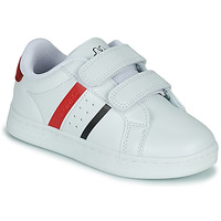 Sapatos Criança Sapatilhas Kappa ALPHA 2V Branco / Vermelho