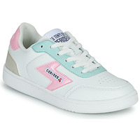 Sapatos Mulher Sapatilhas Calvin Klein Jeansises FLASH Branco / Rosa