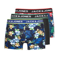 Roupa de interior Homem Boxer Jack & Jones JACFLOWER X3 Multicolor