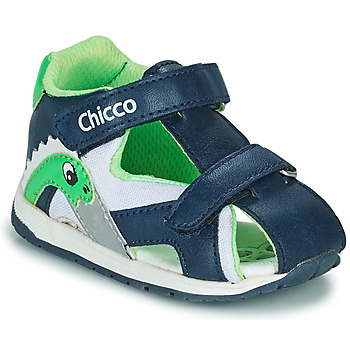 Sapatos Rapaz Sandálias Chicco GARRISON Azul / Verde