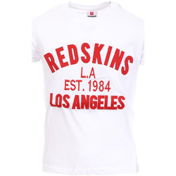 Textil Rapaz T-Shirt mangas curtas Redskins  Branco