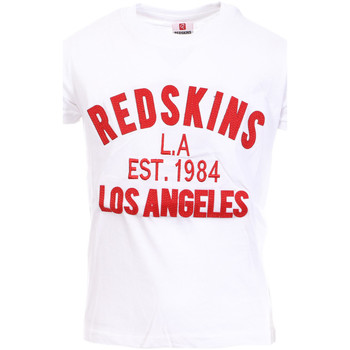 Textil Criança T-Shirt mangas curtas Redskins  Branco