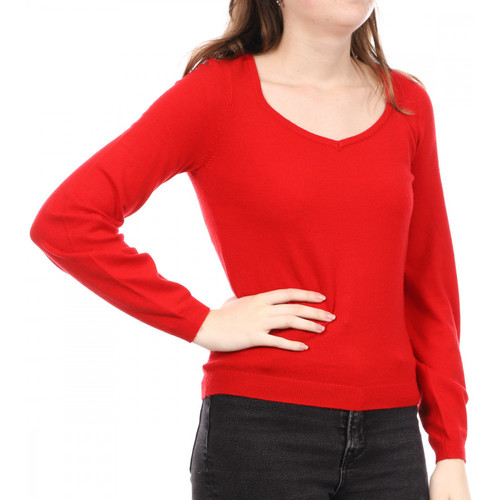 Textil Mulher camisolas Vero Moda  Vermelho