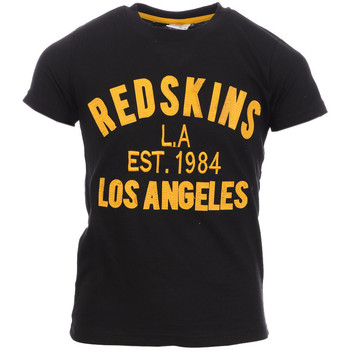 Textil Criança T-Shirt mangas curtas Redskins  Preto