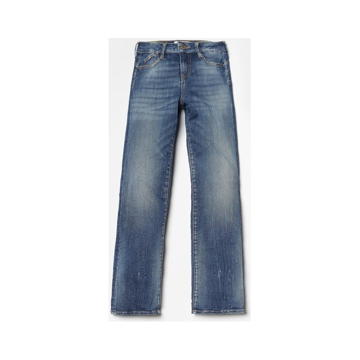 Textil Rapariga Calças de ganga Le Temps des Cerises Jeans  pulp slim cintura alta, comprimento 34 Azul