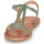 Sapatos Rapariga Sandálias Les Tropéziennes par M Belarbi BADAZAR Verde / Dourado