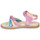Sapatos Rapariga Sandálias Les Tropéziennes par M Belarbi IZA Rosa / Multicolor