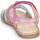 Sapatos Rapariga Sandálias Les Tropéziennes par M Belarbi IZA Rosa / Multicolor
