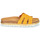 Sapatos Mulher Chinelos Elue par nous Leo Amarelo
