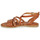 Sapatos Mulher Sandálias Elue par nous Lescot Camel