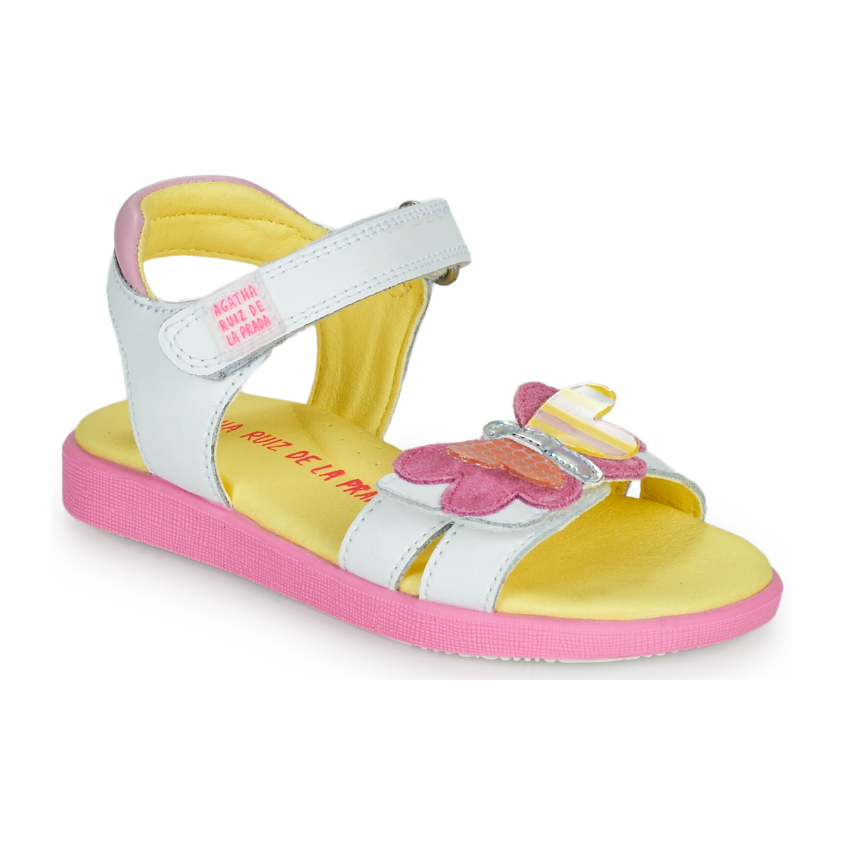 Sapatos Rapariga Sandálias Agatha Ruiz de la Prada Aitana Branco