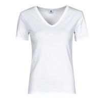 Textil Mulher T-Shirt mangas curtas Petit Bateau BAHANI Branco