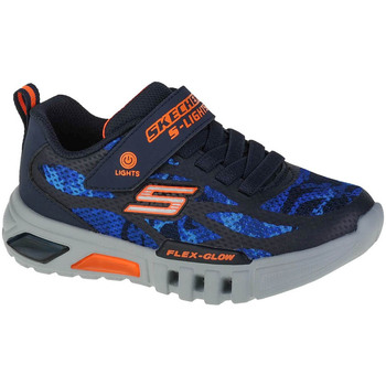 Sapatos Rapaz Sapatilhas Skechers casual Flex-Glow Rondler Azul