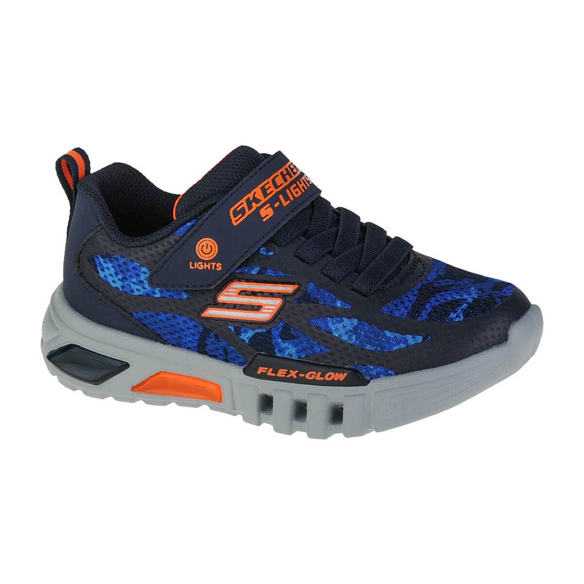 Sapatos Rapaz Sapatilhas Skechers Flex-Glow Rondler Azul