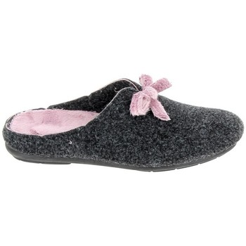 Sapatos Mulher Chinelos Fargeot Edna Gris Fonce Cinza