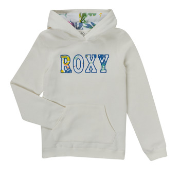 Textil Rapariga Sweats Roxy HOPE YOU KNOW Branco