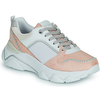 Sapatos Mulher Sapatilhas Guess sneaker MAGS Branco / Rosa