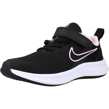 Sapatos Rapariga Sapatilhas Nike CN8145-100 STAR RUNNER 3 LITTLE KID Preto